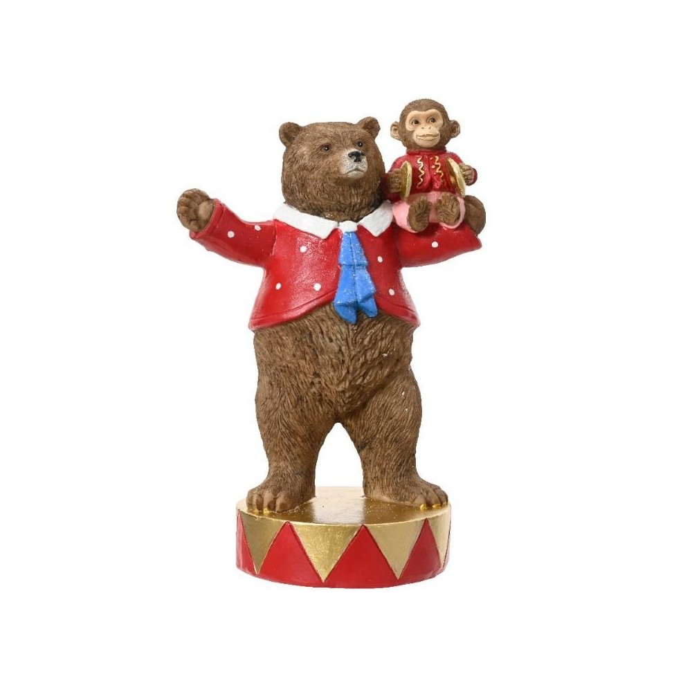 ORSO CIRCO CON SCIMMIA H.19.5